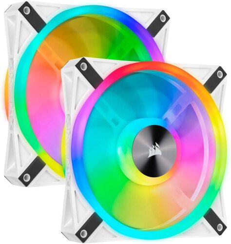 Corsair iCUE QL140 RGB White 140mm PWM Fan - 2 Pack 140mm Retailers Pint of Sale Price is $ 150
