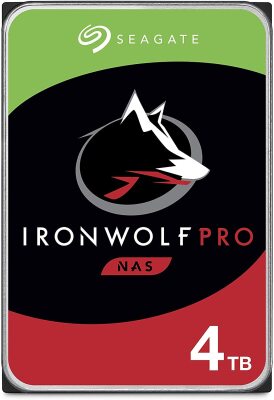 Seagate 4TB Ironwolf Pro 3.5 7200RPM 256MB SATA3 Hard Drive 4TB Retailers Pint of Sale Price is $ 284.35