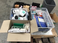 Kids table, 4 x picture frames, Hand sanitisers, posters, craft paper bags, whiteboards, drink cups etc, please refer to images - 3