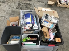 Kids table, 4 x picture frames, Hand sanitisers, posters, craft paper bags, whiteboards, drink cups etc, please refer to images - 5