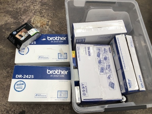 BROTHER PRINTER CARTRIDGES MIXED, Please refer to images