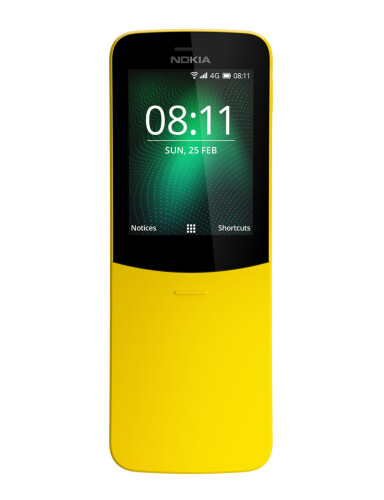 Nokia 8110 4GB 4G unlocked Mobile, Yellow IMNOK8110Y