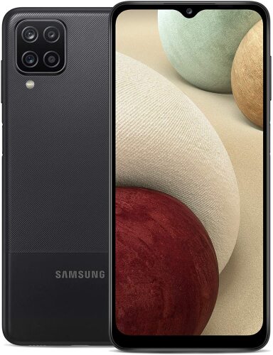 Samsung Galaxy A12 Unlocked Smartphone 128GB Black BRSAMA12BK