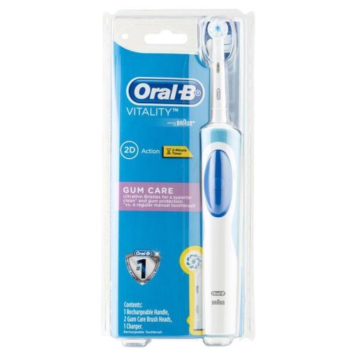 Oral B Vitality Power Toothbrush Gum Care +2 Refills