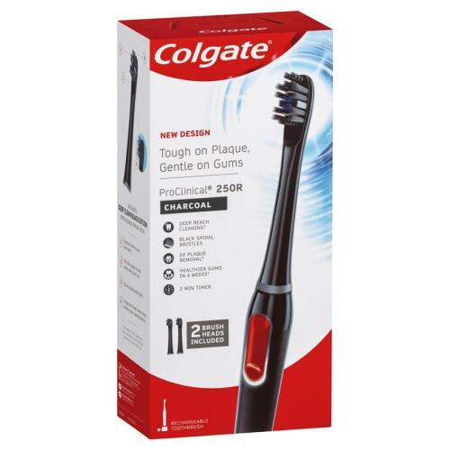Colgate Power Toothbrush Pro Clinical 250R Black