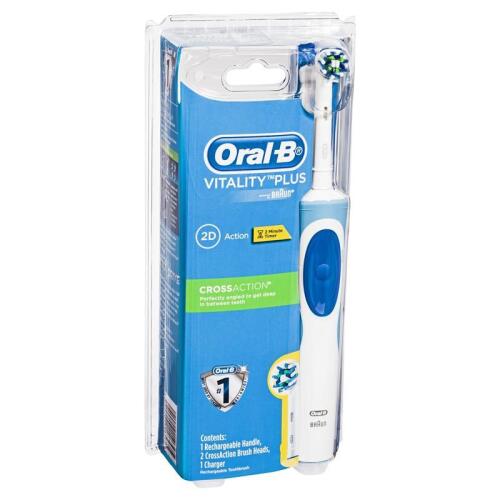 Oral B Vitality Power Toothbrush Cross Action +2 Refills