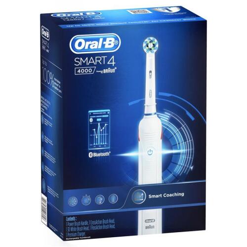 Oral B Power Toothbrush Smart Series 4000 White