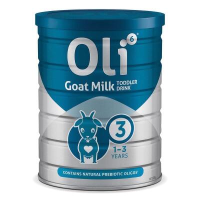 2x Oli6 Stage 3 Dairy Goat Milk Formula Toddler 800g