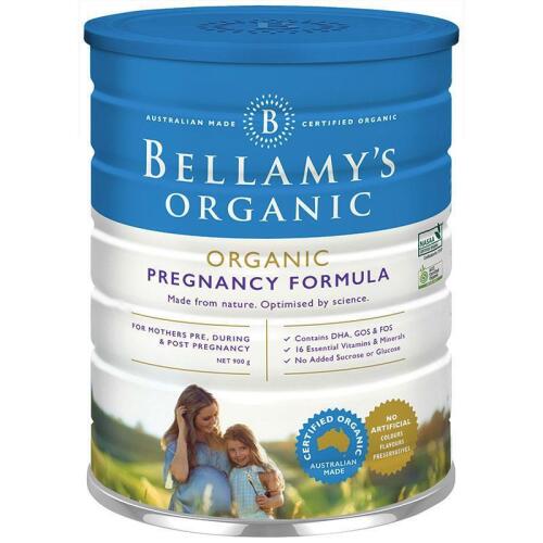 2x Bellamys Organic Pregnancy Formula For Mum 900g