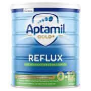 2x Aptamil Gold + Reflux Infant Formula From Birth 0-12 Months 900g