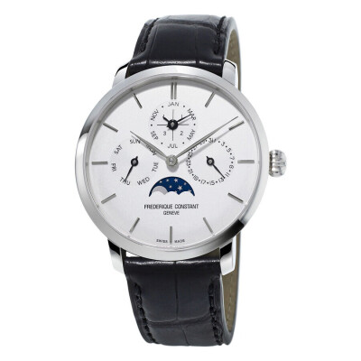 Frederique Constant Slimline Perpetual Moon Phase Automatic Men's Watch 775S4S6
