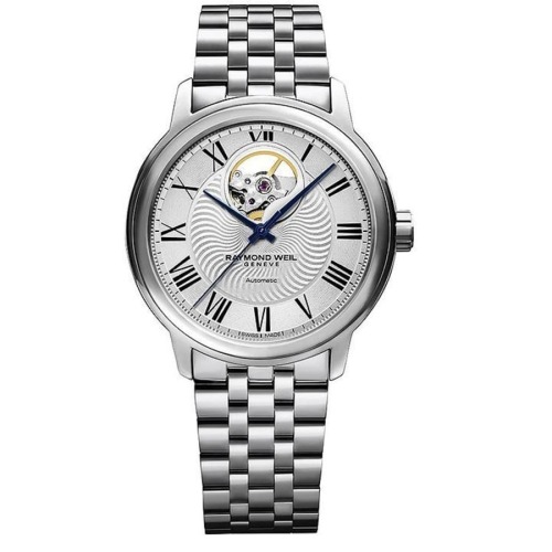 Raymond Weil Meastro Silver Dial Stainless Steel Men's Watch