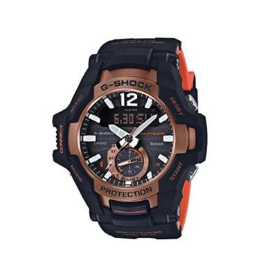 G-Shock GR-B100-1A4 Gravitymaster Solar Bluetooth Men's Watch (Black x Rose Gold)