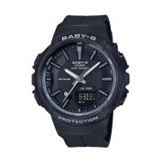 Casio Baby-G Analogue/Digital Black Step Tracker Watch BGS100SC-1A