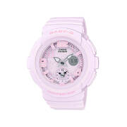 Casio Baby-G Female Pink Analogue/Digital Beach Traveler Series Watch BGA190BC-4B