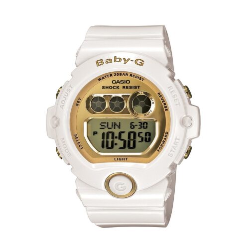 Casio Baby G Digital Gold White Watch BG6901-7D