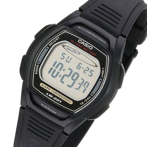 Casio Women's LW201-1 Digital Alarm Chronograph Watch