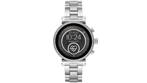 Michael Kors Sofie HR Smart Watch - Silver MKT5061