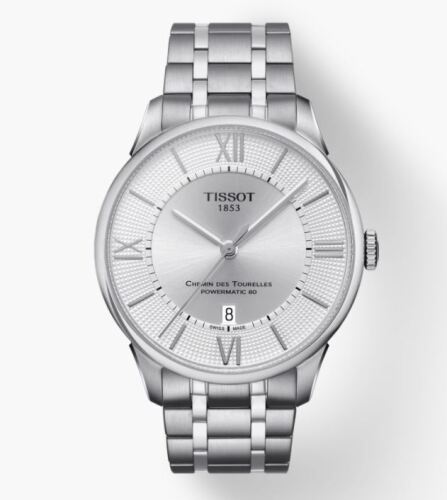 Tissot T0994071103800 Chemin Des Tourelles Powermatic 80 Men's Watch