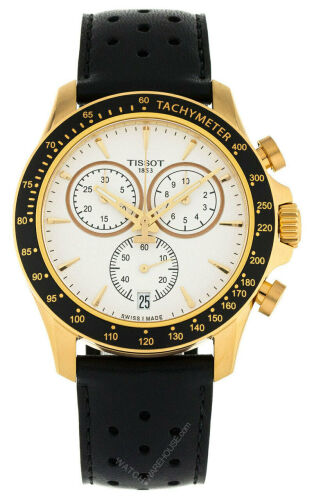 Tissot V8 Quartz Chronograph Rose Gold Men's Watch T1064173603100