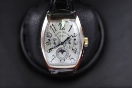 Franck Muller Cintree Curvex Master Banker Three Time Zones White Gold 39mm Automatic Watch 8880 MB L DT - 2