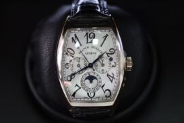 Franck Muller Cintree Curvex Master Banker Three Time Zones White Gold 39mm Automatic Watch 8880 MB L DT - 10