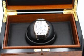 Franck Muller Cintree Curvex Master Banker Three Time Zones White Gold 39mm Automatic Watch 8880 MB L DT - 12