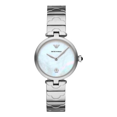 Emporio Armani - Silver-Tone Analogue Watch - AR11235