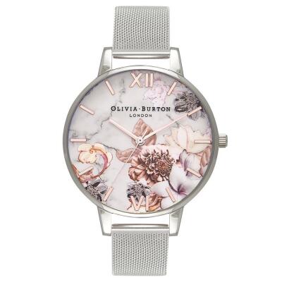 Olivia Burton Marble Floral Watch OB16CS10