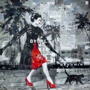 3 ASSORTED PRINTS: CLEVERNESS DU CHAT (2012), WHERE TO BE (2012) AND MY TURN ON THE CATWALK (2010) by DEREK GORES, LUMAS - 8