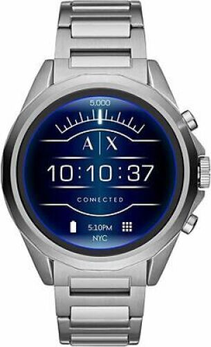 Armani Exchange AXT2000 Men's Stainless Steel Touchscreen Smart Watch