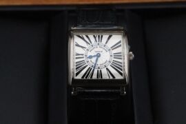 Franck Muller Master Square White Dial Black Hands 30mm Quartz Watch 6002lqz 0g - 12