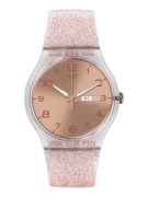 Swatch Watch Pink Glistar SUOK703