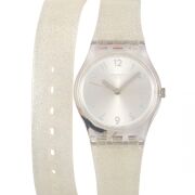 Swatch Silver Glistar Wrap Strap Ladies' Watch LK343