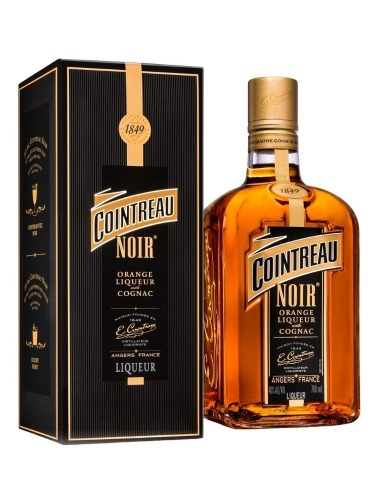 Cointreau Noir Orange Liqueur and Cognac Giftbox 40% 700ml