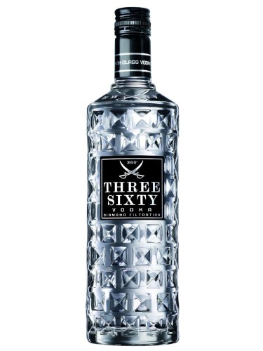 Three Sixty Vodka 37.5% 1L