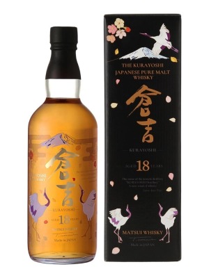 Kurayoshi Malt Whisky 18 Years Old With Gift Box (TR Exclusive) 50% 700ml