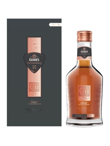 Grants Elementary Copper 29y Blended Scotch Whisky, giftbox 40% 700ml