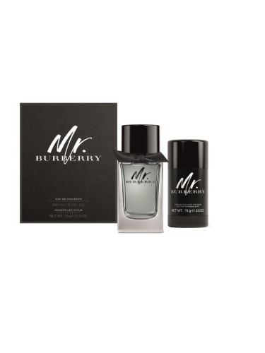 Burberry Mr Burberry Mr EDT 100ml and Mr EDT Deo 75ml 1 PC
