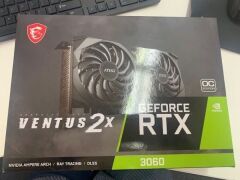 MSI GeForce RTX 3060 Ventus 2X OC 12GB Video Card - Retailers Point of Sale Price is $ 799 - 2