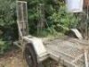 Galvanised Single Axle Plant Trailer with ramps - 2