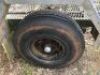 Galvanised Single Axle Plant Trailer with ramps - 4