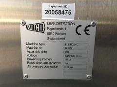 **SOLD** 2015 Wilco Leak tester Model R 8 MC/LFC - 12