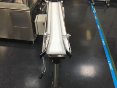 **SOLD** 2005 Centreline SS Conveyor, approx 900 x 150mm W, Serial No: 18026-000 - 4