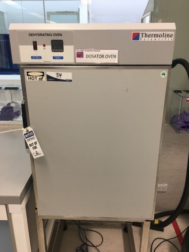 Thermoline Scientific Dehydration Oven, Model: TD-150F, Serial No: 26072