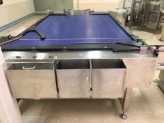 2006 PackService PS161 Tube Tray Unloader/Accumulation Table - 2
