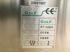 2006 O.Z.A.F Type AC1200 Rotary Feed Dispenser - 3