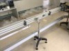 *SOLD* Various length plastic slat belt conveyors, 60mm W - 4
