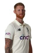 Ben Stokes England Team Signed Pink Baggy