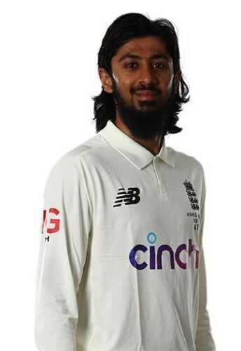 Haseeb Hameed England Team Signed Pink Baggy